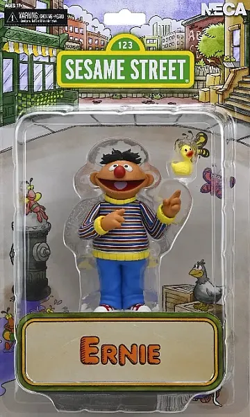 SESAME STREET TOONY CLASSICS ACTION FIGURE ERNIE 15 CM